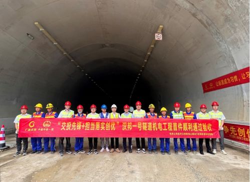 岳圩口岸聯(lián)線公路機(jī)電工程順利通過首件驗(yàn)收 公路工程建筑